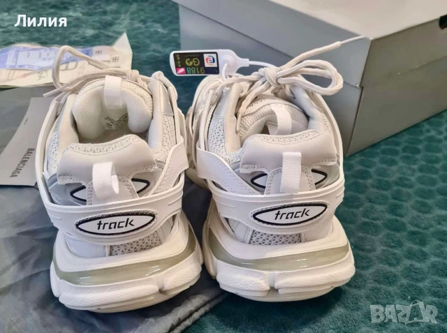 Balenciaga Track White , снимка 7 - Маратонки - 51578790