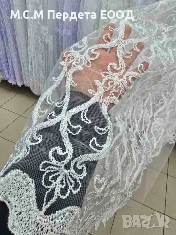 нови модели платове за пердета , снимка 5 - Пердета и завеси - 45687187