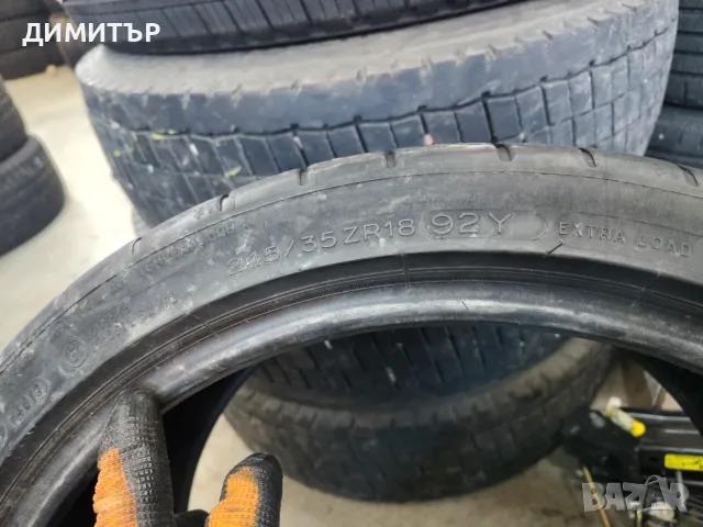 2бр.летни гуми MICHELIN 245 35 18 DOT19 цена за брой, снимка 5 - Гуми и джанти - 55746039