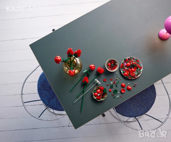 LEGO® Icons 10328 - Букет рози, снимка 13 - Конструктори - 44224240