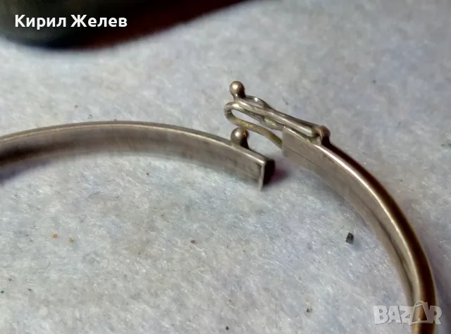 СТАРИННА РЕТРО АРТ СРЕБЪРНА ГРИВНА СРЕБРО ВИСОКА ПРОБА МАЙСТОРСКА РЪЧНА ИЗРАБОТКА 42274, снимка 9 - Антикварни и старинни предмети - 48492938