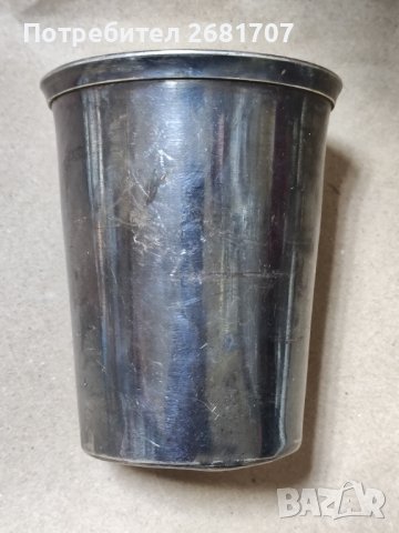 Стара посребрена чаша , снимка 3 - Антикварни и старинни предмети - 40430139