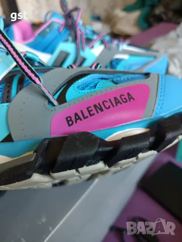 Balenciag Blue 💙 Pink Уникални Унисекс Мъжки дамски кецове маратонки , снимка 6 - Маратонки - 50086389