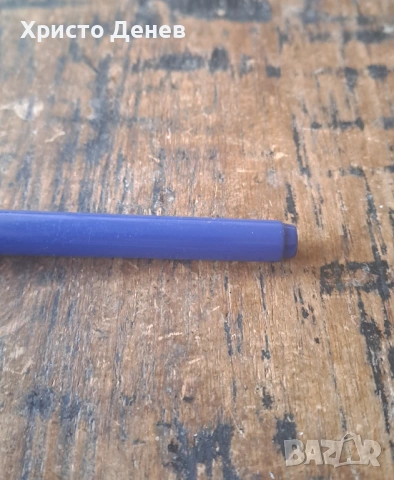 ролер Pierre Cardin синя пластмаса със стоманена капачка в метална кутия, снимка 7 - Ученически пособия, канцеларски материали - 54129005