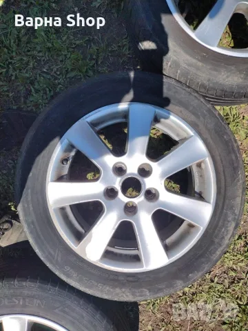 Лети джанти 4бр. за Toyota + гуми, снимка 3 - Гуми и джанти - 55777768