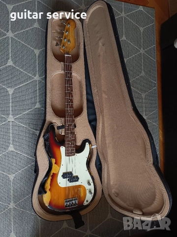 Твърд кейс за бас китара, снимка 2 - Китари - 52560496