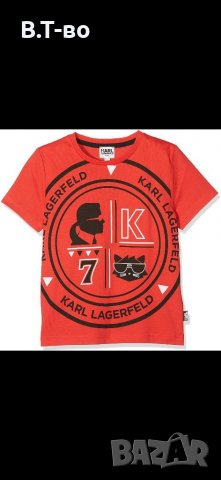 Karl lagerfeld тениска, снимка 4 - Детски тениски и потници - 34231940