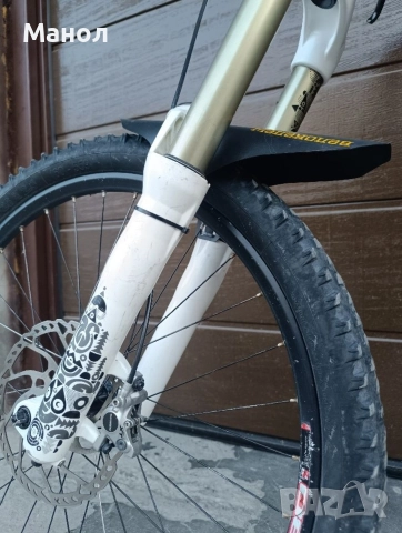 Santa Cruz nomad cc L размер карбоново колело MTB, снимка 8 - Велосипеди - 52653371