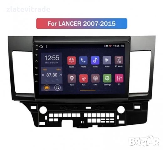 MITSUBISHI LANCER 2007-2017 Андроид Навигация Мултимедия GPS, 9106, снимка 2 - Аксесоари и консумативи - 29063289