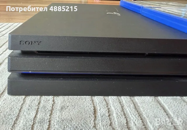 PlayStation 4 Pro 1TB + 2 оригинални джойстика + игри | Отлично състояние, снимка 2 - PlayStation конзоли - 55845405