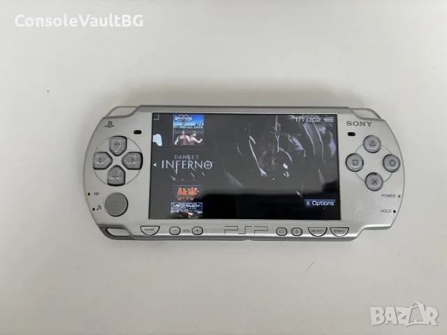 Хакнат Sony PSP 2004 + 64GB карта с 40 игри , снимка 6 - PlayStation конзоли - 56223517