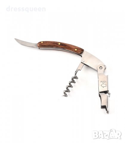 2901 Сгъваем тирбушон с дървена дръжка, снимка 10 - Аксесоари за кухня - 34266209