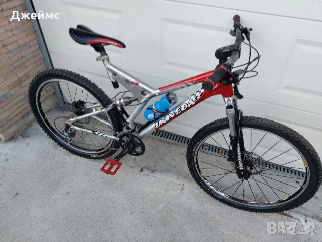 Планински алуминиев велосипед UNIVEGA , снимка 3 - Велосипеди - 51319297