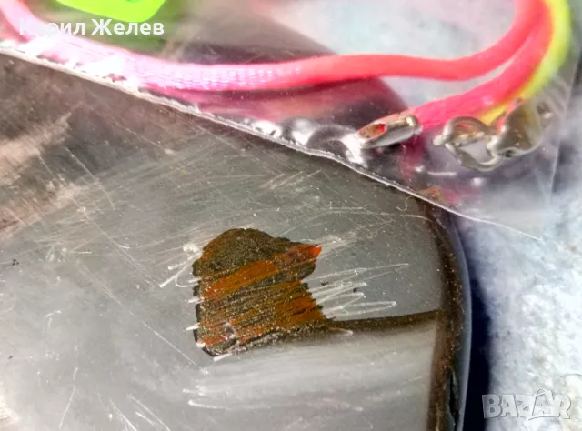 АРТИСТИЧЕН ЧОКЪР МАРКОВО СРЕБРО ВИСОКА ПРОБА с ПЕЧАТ XKE6  и ТЕКСТИЛ АРТ КОЛИЕ 49572, снимка 6 - Колиета, медальони, синджири - 49144249