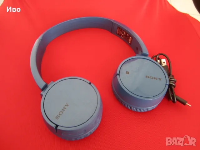 Sony WH-CH500 Wireless Bluetooth слушалки-сини, снимка 10 - Слушалки и портативни колонки - 49243881