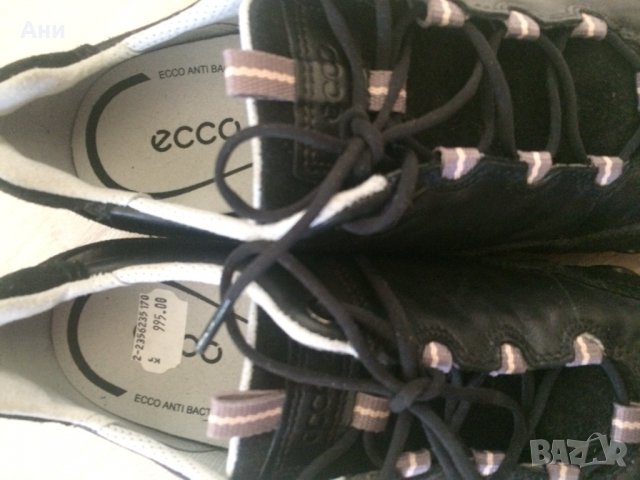 Нови спортни черни обувки ессо., снимка 1 - Дамски ежедневни обувки - 38410741