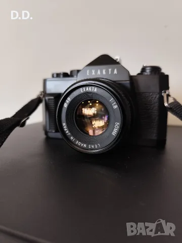 Exakta HS-1 с обектив 50мм F1.8, снимка 2 - Фотоапарати - 56321330