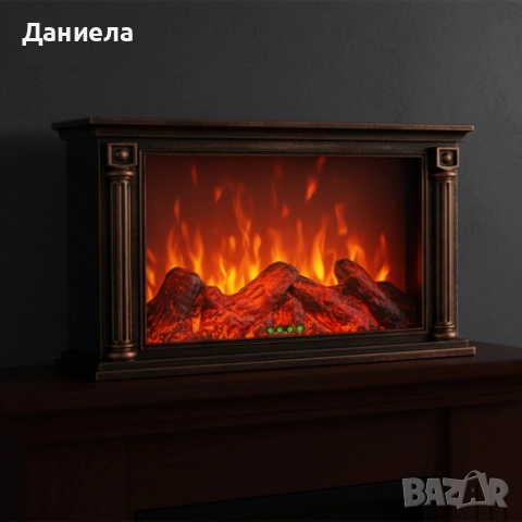 LED камина с ефект на тлеещи въглени – безопасна и стилна атмосфера у дома, снимка 4 - Декорация за дома - 51928697