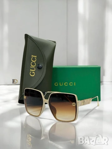 очила с калъф, кутия и ув защита christian dior versace gucci , снимка 16 - Слънчеви и диоптрични очила - 50744552