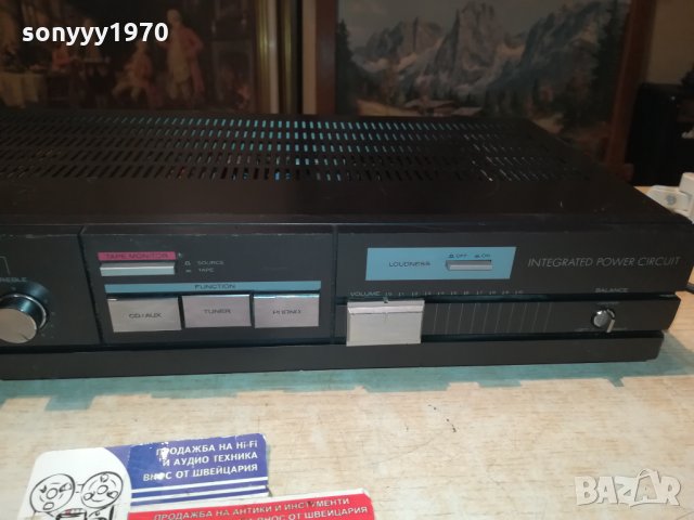 HITACHI HA-12 STEREO AMPLIFIER-MADE IN JAPAN 2112211036, снимка 3 - Ресийвъри, усилватели, смесителни пултове - 35206182