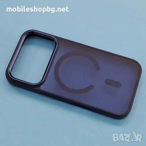 iPhone 17 Pro /17 Pro Max кръб MagSafe тъмно син мат, снимка 2 - Калъфи, кейсове - 53086048