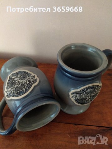 2 халби за бира, английски ,Bush gardens, снимка 5 - Чаши - 42118156