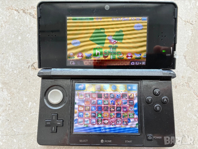 Nintendo 3ds с хак 32GB SD карта с игри