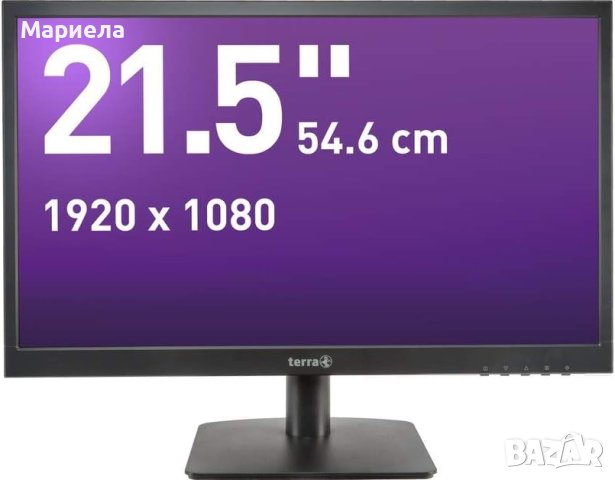 Продавам нов монитор WORTMANN AG TERRA 2226W PV , Монитор 21.5 инча, снимка 2 - Монитори - 42427344