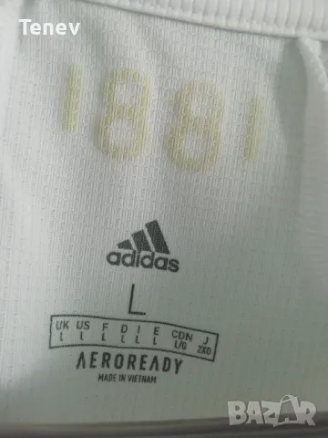 Girondins Bordeaux Adidas Нова Оригинална Тениска Фланелка Бордо L, снимка 6 - Тениски - 47760703