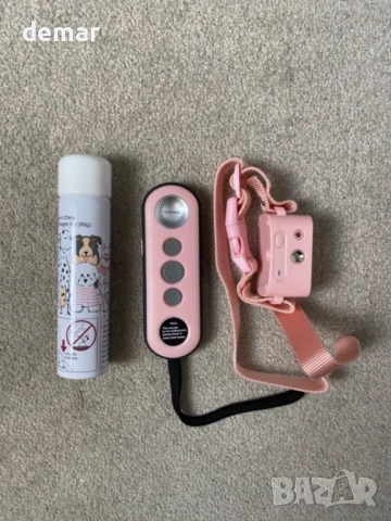 Нашийник против лай с пръскане за кучета Citronella с 2 режима на дистанционното, снимка 7 - За кучета - 45995659