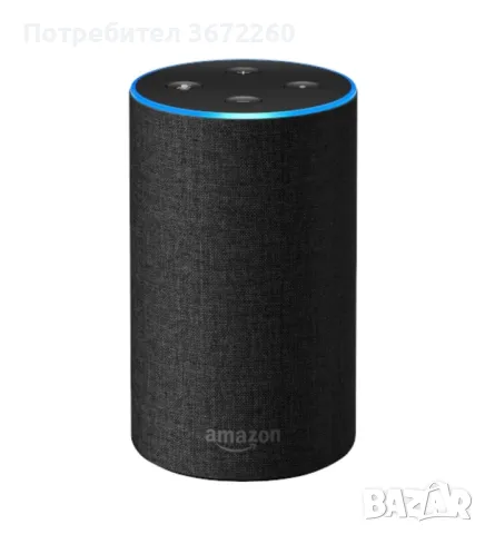 Смарт тонколона Amazon Echo (2nd Generation) говорител колонка Charcoal Fabric
, снимка 1 - Bluetooth тонколони - 48210633