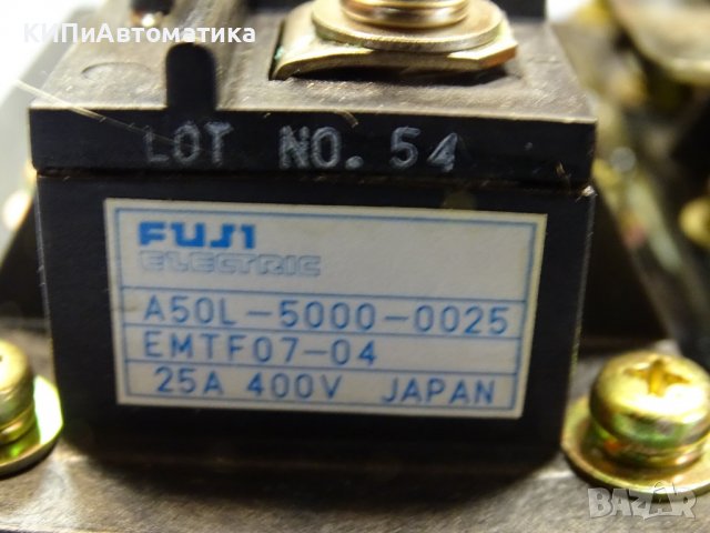 теристорен блок FUJI Electric A50L-5000-0025, снимка 3 - Резервни части за машини - 37106459