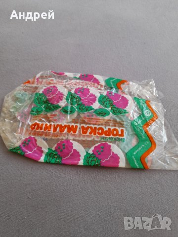 Стара опаковка от бисквити Горска малина, снимка 3 - Други ценни предмети - 31954127