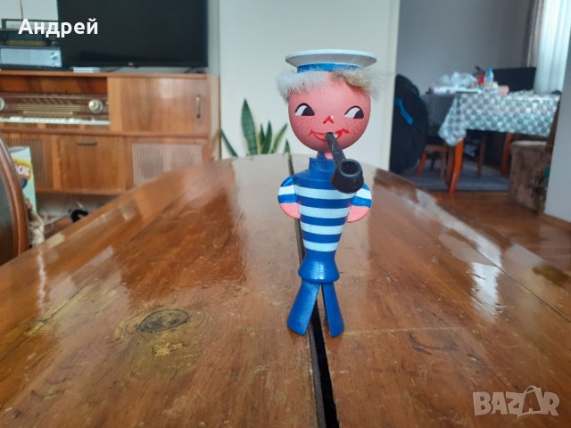 Стар сувенир,фигурка моряк,моряче #7