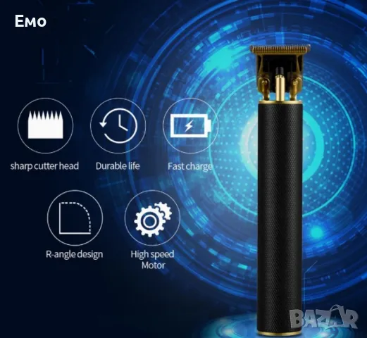 Професионален тример за коса - GWD GW-9789, снимка 5 - Тримери - 48455567