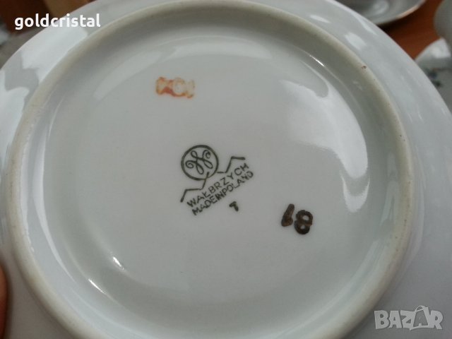 Полски порцелан чаши за чай, снимка 7 - Антикварни и старинни предмети - 36905939