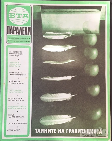 Паралели. Бр. 28, 35 / 1989, снимка 2 - Списания и комикси - 51159906
