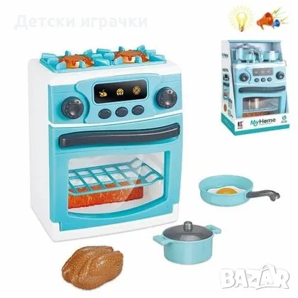 Детска фурна с котлон и тигани, печка с ефекти , снимка 3 - Други - 49777834