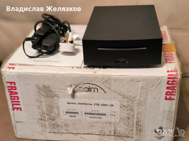 Naim Unitiserve 2TB CD ripper and server 2TB, снимка 1 - Други - 49177436