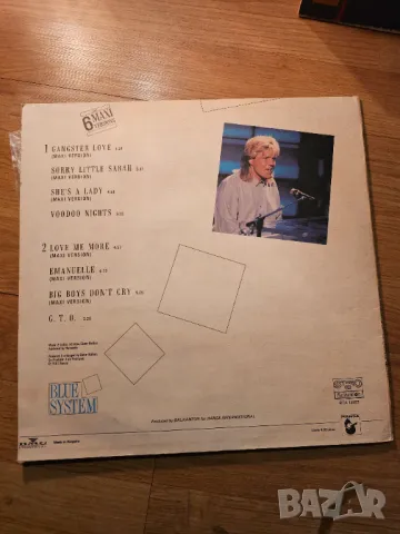 Рядка  голяма грамофонна плоча Blue System - Walking on a rainbow - Dieter Bohlen  - изд. 80те годин, снимка 2 - Грамофонни плочи - 49106434