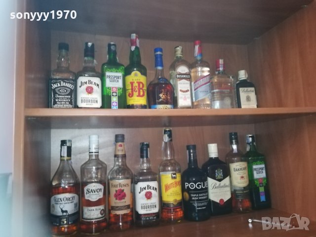 стъклени празни бутилки за колекция 0702211922