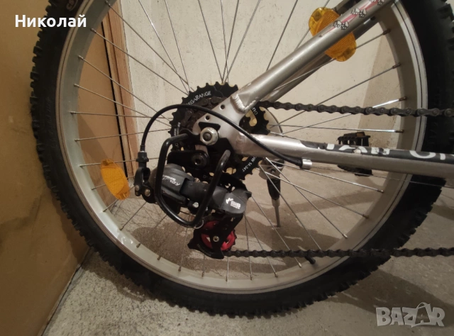 Велосипед алуминиев 24 инча, снимка 5 - Велосипеди - 54016740