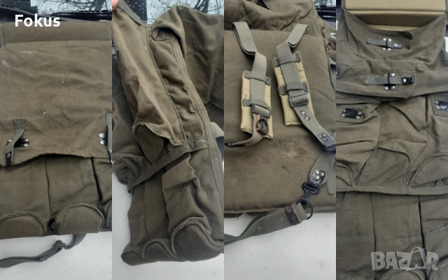 Стара съветска раница за снаряди за гранатомет РПГ, снимка 7 - Антикварни и старинни предмети - 53279762