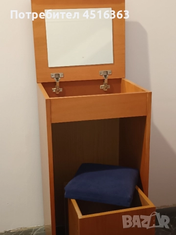 Нощни шкафчета и тоалетка от чам, снимка 11 - Шкафове - 52155480