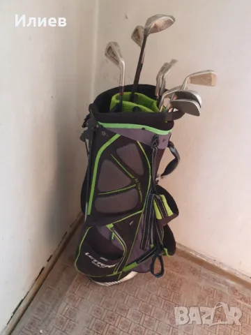 Пълен голф комплект Ben Hogan & Callaway + Чанта John Letters (Отлично състояние!) , снимка 7 - Голф - 55976714