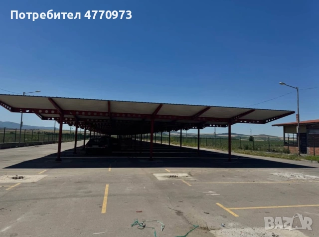 Масивни навеси 18х6, снимка 2 - Гаражи и паркоместа - 53902398