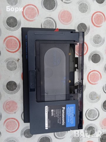 Касета адаптор Panasonic S-VHS, снимка 5 - Плейъри, домашно кино, прожектори - 39236926