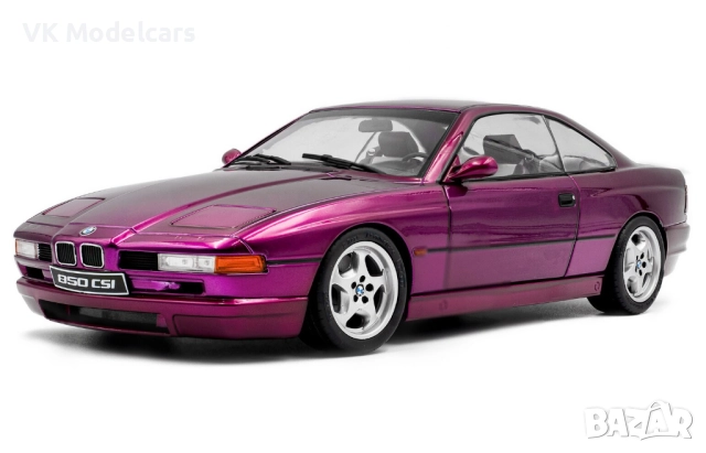 1991 BMW 850 (E31) CSI 1/18 Solido, снимка 3 - Колекции - 52789702