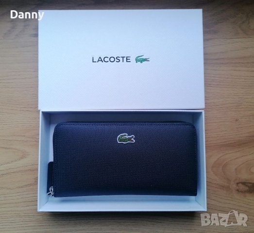 Голям размер портфейл от колекция Lacoste