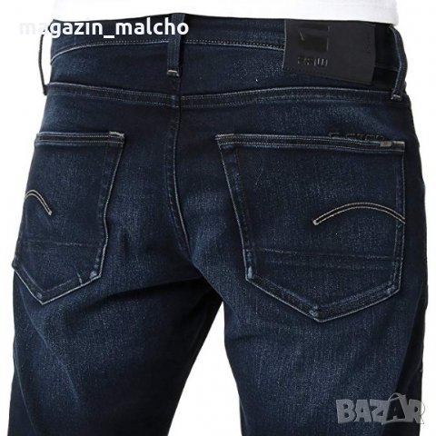 МЪЖКИ ДЪНКИ – G-STAR RAW 3301 SLIM; размер: W28 L32, снимка 4 - Дънки - 31964590